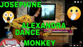 FIRST TIME REACTING TO JOSEPHINE ALEXANDRA (Tones and I) Dance Monkey - Fingerstyle Guitar Cover