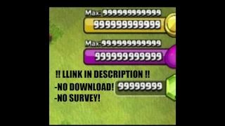 Clash of Clans Free Gem Generator/Glitch - No Download - No survey