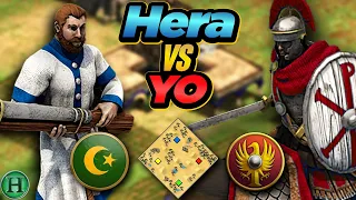 Turks vs Romans | 1v1 Arabia | vs Yo | AoE2