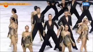 Star Dance Mongolia team, WDSF latin formation 2018 "The Struggle" performance Semi-Final Reel - MGL