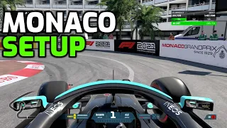 F1 2021 MONACO HOTLAP + SETUP (1:07.576)