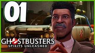 Ghostbusters Spirits Unleashed Walkthrough Part 1 New Generation Suit Up!