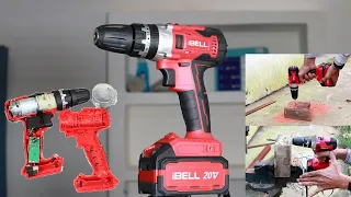 Cordless DRILL Unboxing & Testing IBELL One Power Series Cordless Impact Drill CD20-30 20V 30Nm