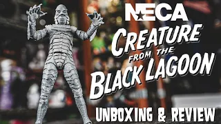 NECA | CREATURE FROM THE BLACK LAGOON | BLACK & WHITE VERSION | TOY REVIEW | UNIVERSAL MONSTERS