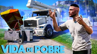 GTA V: VIDA DE POBRE | DESTRUÍRAM meu carrinho de HOTDOG, E AGORA ?  Ep.01