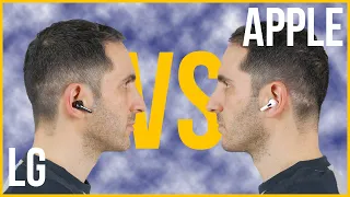 LG TONE Free FN7 Noise Cancelling Earbuds Review | vs Apple AirPods Pro. Sound, ANC, mic tests