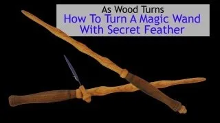 How To Turn A Magic Wand With Secret Feather