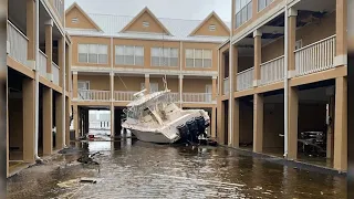 Aftermath of Hurricane Sally in Gulf Shores and Orange Beach