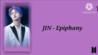 BTS - JIN 'Epiphany' (easy lyrics)