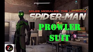 PS5 Miles Morales Spider Prowler Suit / All Sound Locations