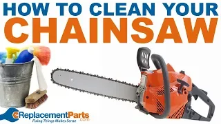 How To Clean Your Chainsaw | eReplacementParts.com