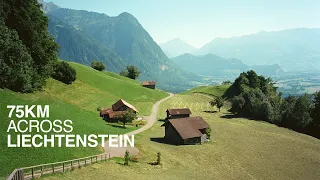 Walking 75 km Across Liechtenstein