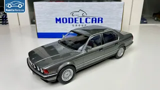 1:18 BMW 740i E32 - Model Car Group (Unboxing)