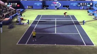 Topspin 2: Federer vs coria - how to beat roger federer on hard mode