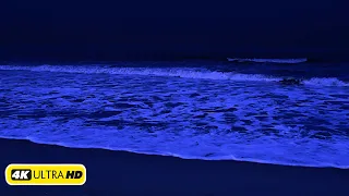 Deep Sleep with Ocean Waves  Relaxing & Peaceful Rest  4K Video