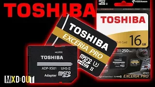 Toshiba M501 Micro SD Card and Adaptor Review