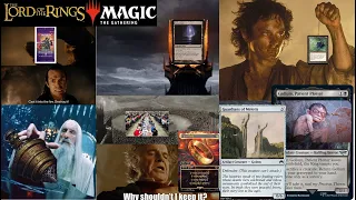 Modern playable cards in Lord of the Rings (Powerpoint video)