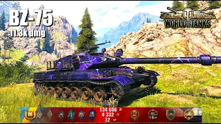 BZ-75, Lucky, 11.3K Damage, 5 Kills, Lakeville - World of Tanks