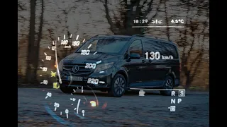 Mercedes Benz Vito Mixto | 124 CDI 239 HP | Acceleration 0-100 8 sec.