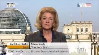 Bon(n)jour Berlin: Alison Smale zur TV-Debatte der US-Präsidentschaftskandidaten am 27.09.2016