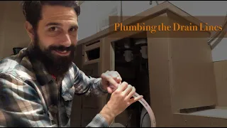 Plumbing the Drain lines - Press On Coffee Trailers