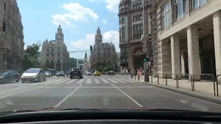 Driving in Budapest (4K)