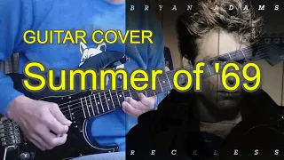 Bryan Adams - Summer of '69 (Guitar Cover, Keith Scott)