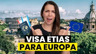 Visa ETIAS para Europa: mira esto antes de viajar!