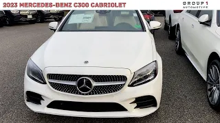 2023 Mercedes-Benz C-Class C 300 Cabriolet | Video tour with Watson