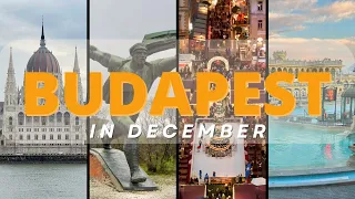 BUDAPEST IN DECEMBER! | Visiting Christmas Markets, Parliament, Memento Park + Szechenyi Baths