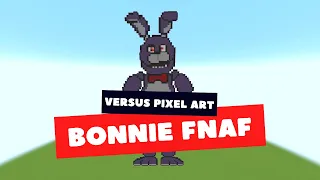 Bonnie FNAF Pixel Art in Minecraft NOOB vs PRO vs HACKER vs GOD