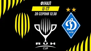 🔴 Live / Рух (Львів) U-17 – Динамо (Київ) U-17 / Фінал RUH CUP