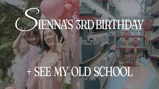 Sienna’s 3rd Birthday + See My Old School | Camille Co