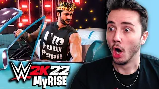 I STOLE Eddie Guerrero's Low Rider!! (WWE 2K22 MyRISE)