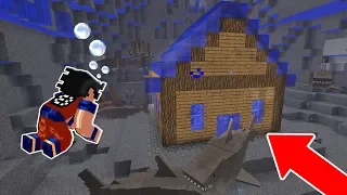 ENCONTRAMOS A CASA SUBAQUÁTICA ABANDONADA DO MINECRAFT!!