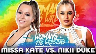 Missa Kate vs. Nikii Duke: The Ultimate Face-Off - FULL MATCH - Womens Pro Wrestling