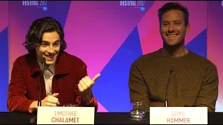 Timothée Chalet & Armie Hammer FULL PRESS CONFERENCE Call Me By Your Name