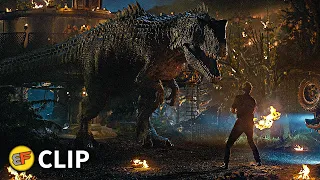 Giganotosaurus Attack Scene | Jurassic World Dominion (2022) Movie Clip HD 4K