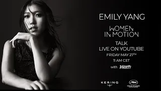 Women In Motion Talk - Emily Yang - KERING