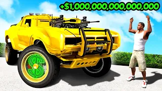 Franklin's QUADRILLIONAIRE CAR Upgrade in GTA 5!