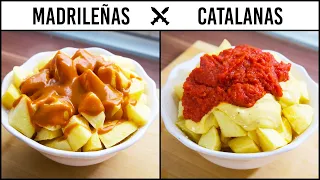 Patatas bravas, dos recetas 100% caseras