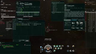 EVE-online Sansha Surveillance Squad. Combat Sansha Nation expedition on Stratios | 2nd location