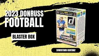 RIPPING BLASTERS LOOKING FOR A DOWNTOWN PART 2 | 2023 Donruss Football Blaster Box Unboxing