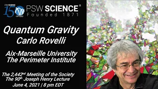 PSW 2442 Quantum Gravity | Carlo Rovelli