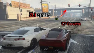 GTA 5 Racing (ONLINE PS4) Coquette vs Vigero ZX 🚦 Dig + Roll ! REAL STREET !!!