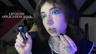 Lip Gloss Collection Application ASMR | Mouth Sounds, Kissing Sounds, Whispering, Lid Sounds