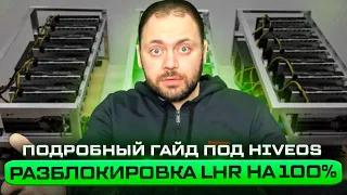 Разблокировка LHR на 100% | Подробный Гайд под HiveOS