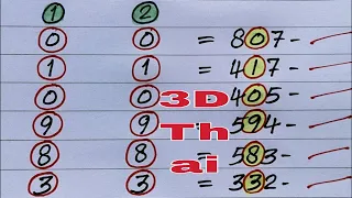 Thai Lottery Result 3UP Middle Digit pass|16-09-2022|3D Thai lottery#Thailandlotteryresult#Lottothai