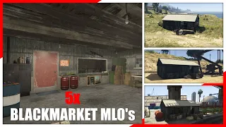 5x Secret Black Market MLO's | Grimzy [FIVEM]