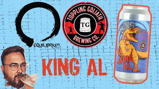 Equilibrium X Toppling Goliath- King Al (DIPA!) | Beer Review #700